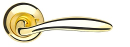 Ручка раздельная Virgo LD57-1GP/SG-5 золото/матовое золото