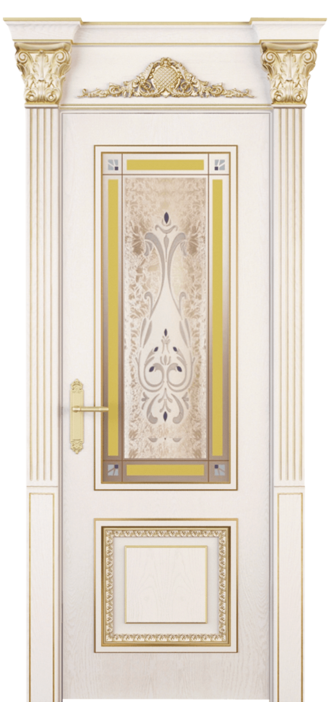 Купить межкомнатную дверь Модель 005-2B  цвета белый в Нижнем Новгороде