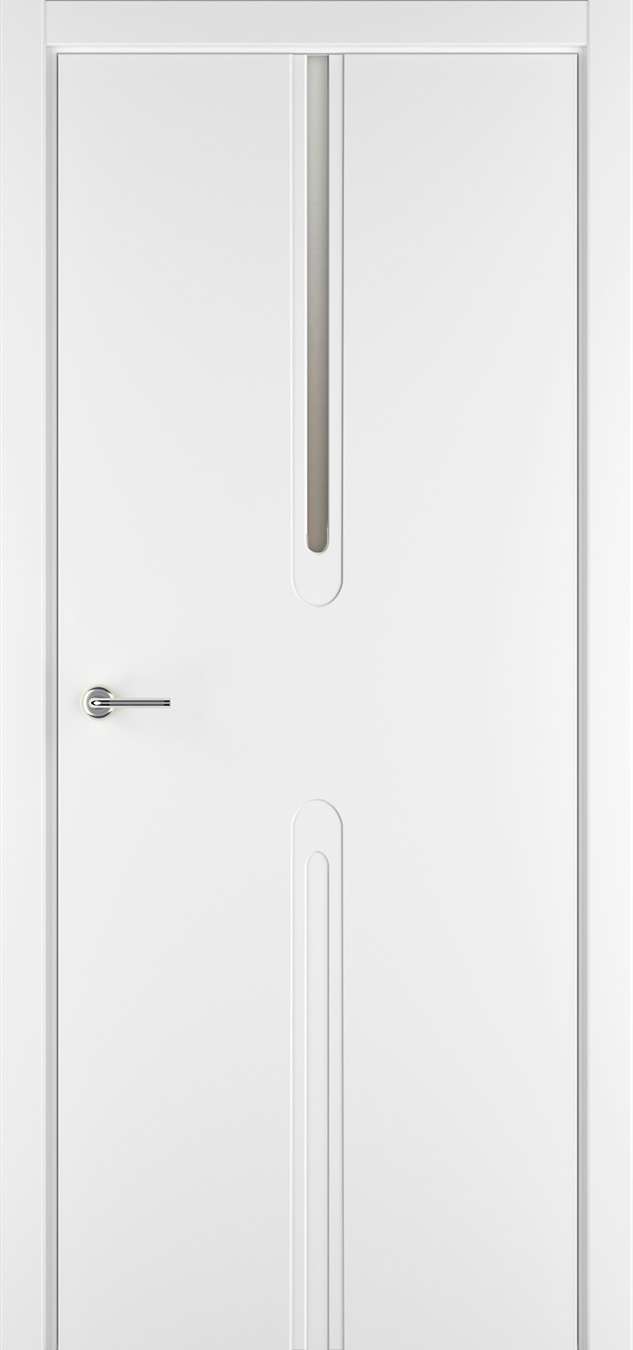 Купить межкомнатную дверь Модель LX413  цвета белый в Москве