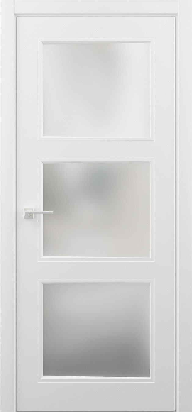Купить межкомнатную дверь Модель PF4  цвета белый в Москве