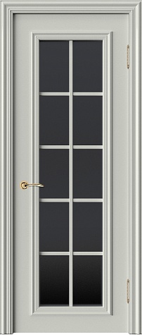 Межкомнатная дверь Сканди 1S  цвета ral 9010