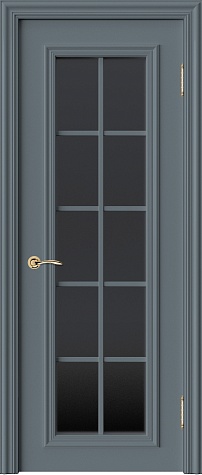 Межкомнатная дверь Сканди 1S  цвета ral 7000