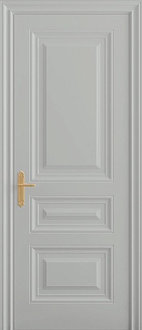 Глухая межкомнатная дверь RM013  цвета ral 7035