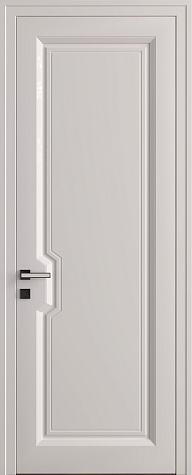 Глухая межкомнатная дверь Модель NS 10  цвета белый