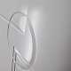 Глухая межкомнатная дверь Модель S-Line 11 цвета белый 0
