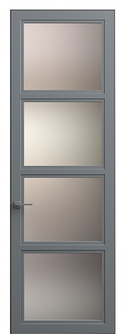 Межкомнатная дверь Модель RF13   цвета ral 7035