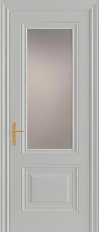 Межкомнатная дверь RM015   цвета ral 7035