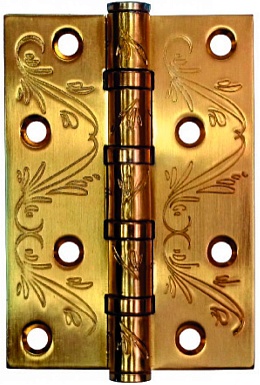 Дверная петля Adden Bau 100X70X2.5 4BB Flo Satin Gold