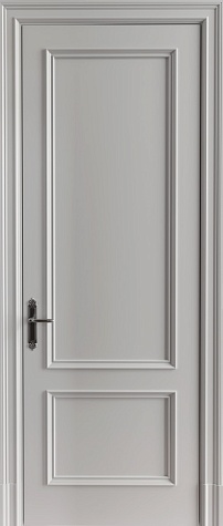 Глухая межкомнатная дверь Модель N 02  цвета ral 7035