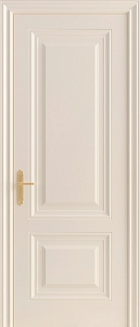 Глухая межкомнатная дверь RM012  цвета ral 9010