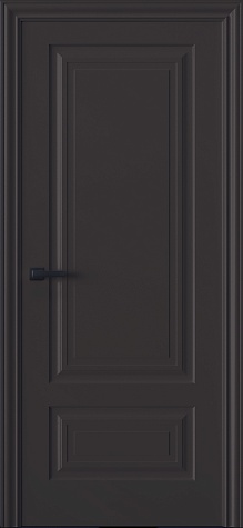 Глухая межкомнатная дверь Трио 02 цвета ral 8019