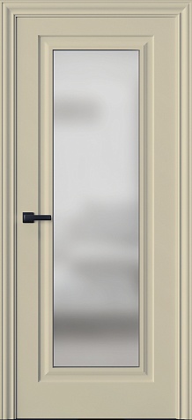 Межкомнатная дверь Трио 01S  цвета ral 1015