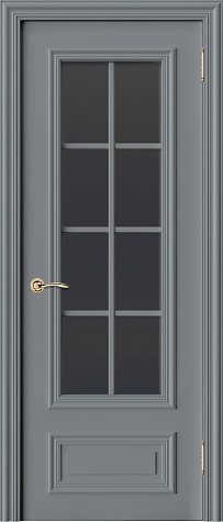 Межкомнатная дверь Сканди 2S  цвета ral 7040