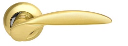 Ручка раздельная Diona LD20-1SG/CP-1 матовое золото/хром
