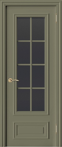 Межкомнатная дверь Сканди 2S  цвета ral 7034