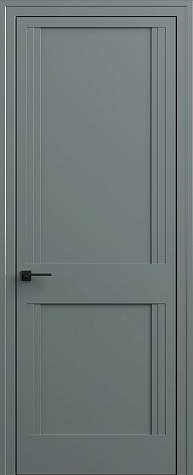 Глухая межкомнатная дверь Модель NS 04  цвета ral 7035