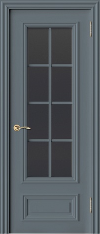 Межкомнатная дверь Сканди 2S  цвета ral 7000