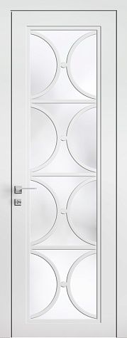 Межкомнатная дверь Модель RF1-C   цвета ral 7035
