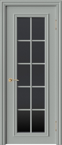 Межкомнатная дверь Сканди 1S  цвета ral 7035