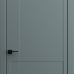 Глухая межкомнатная дверь Модель NS 07  цвета ral 7035