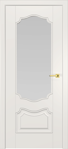 Межкомнатная дверь Аквитания "O"  цвета ral 9010
