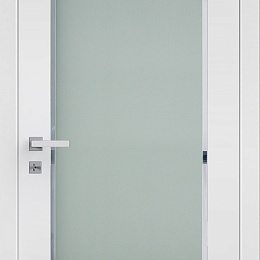 Межкомнатная дверь MS 1   цвета белый
