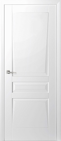Глухая межкомнатная дверь Модель Гиза  цвета ral 9003