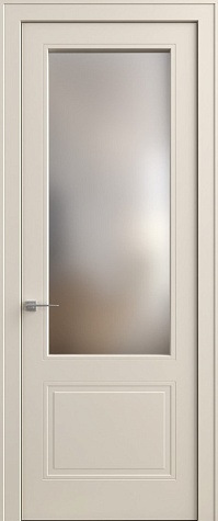 Межкомнатная дверь Модель LA 1-06   цвета ral 9010