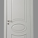 Межкомнатная дверь Л 61-Б2 с двумя стёклами цвета белый 2
