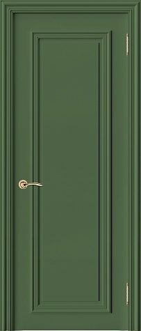 Глухая межкомнатная дверь Сканди 1F цвета ral 6011