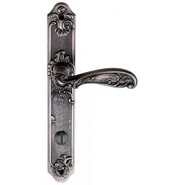 Дверная ручка Genesis Flor Bl. Silver (OL)