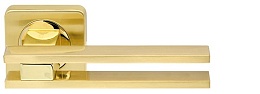 Ручка раздельная BRISTOL SQ006-21SG/GP-4 матовое золото/золото