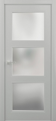 Межкомнатная дверь Модель PF4  цвета ral 7035